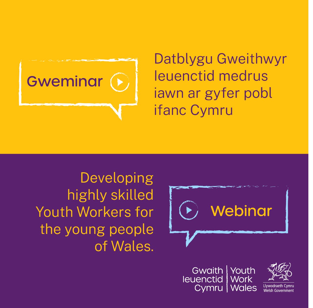 GWEMINAR: Datblygu Gweithwyr Ieuenctid medrus iawn ar gyfer pobl ifanc Cymru